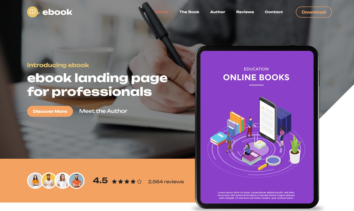 Ebook Landing
